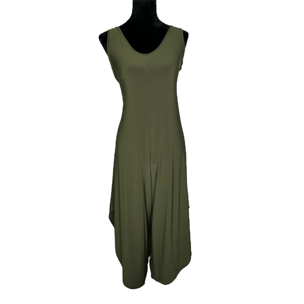 Tash + Sophie Olive Green Jumpsuit